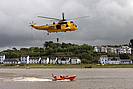 RNLI Lifeboat and Helicopter display photo copyright Pat Adams