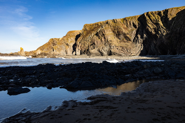 Hartland Quay. Photo copyright Pat Adams North Devon Focus